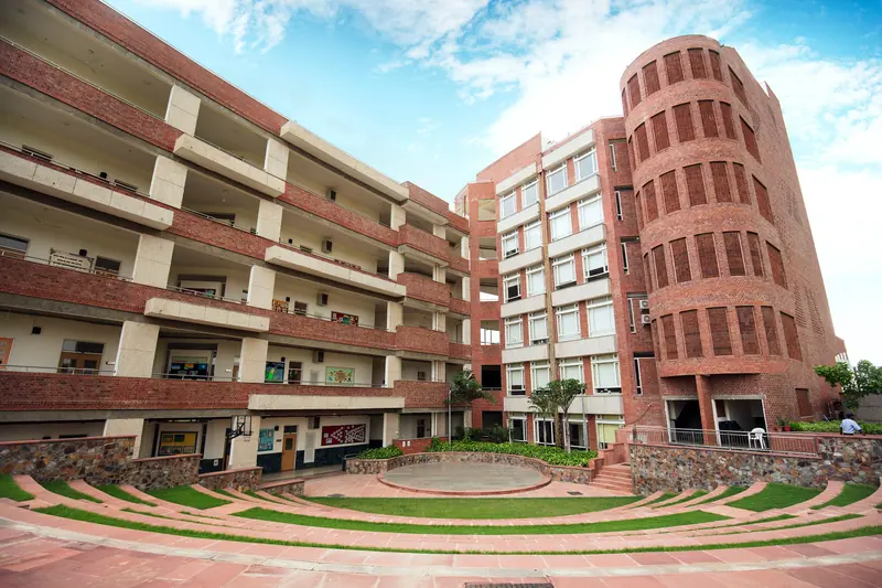 The senior wing of The HDFC School, Gurugram